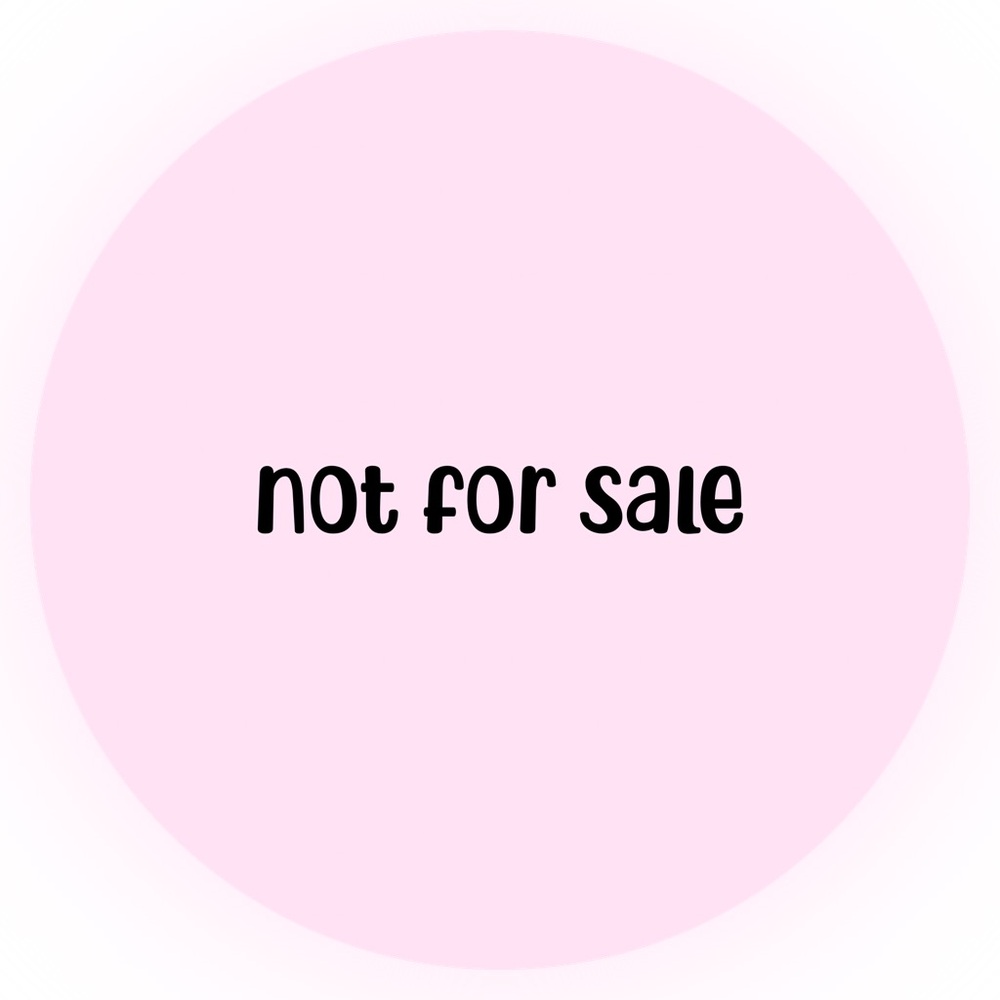 Not for Sale
